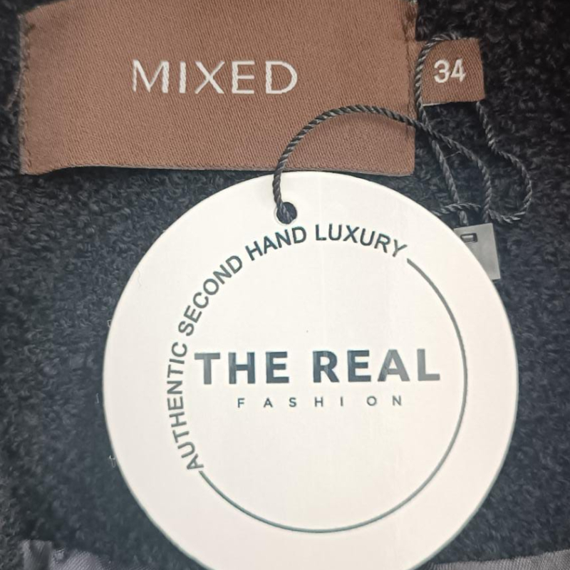 Blazer Mixed Lã Preto Love - 34