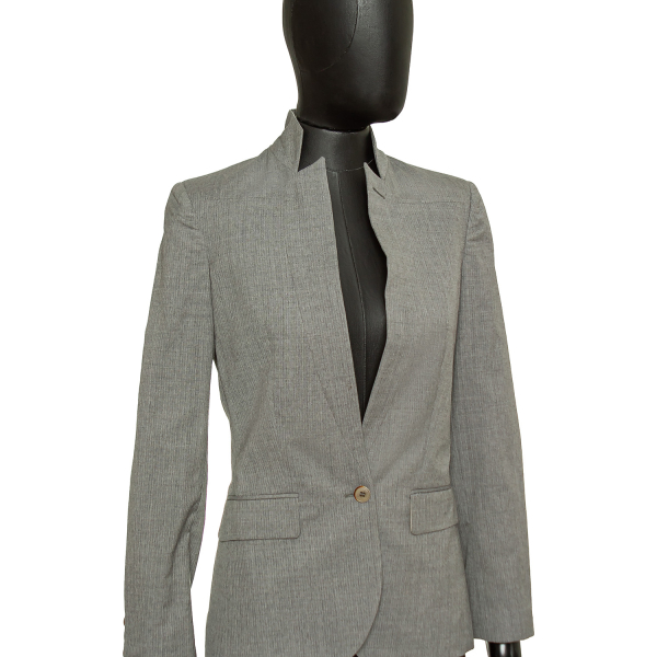 Blazer Stella Mccartney Lã Cinza Blazer Stella Mccartney Lã Cinza