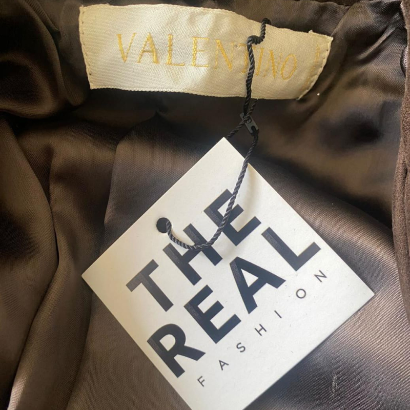 Blazer Valentino Suede Marrom-38