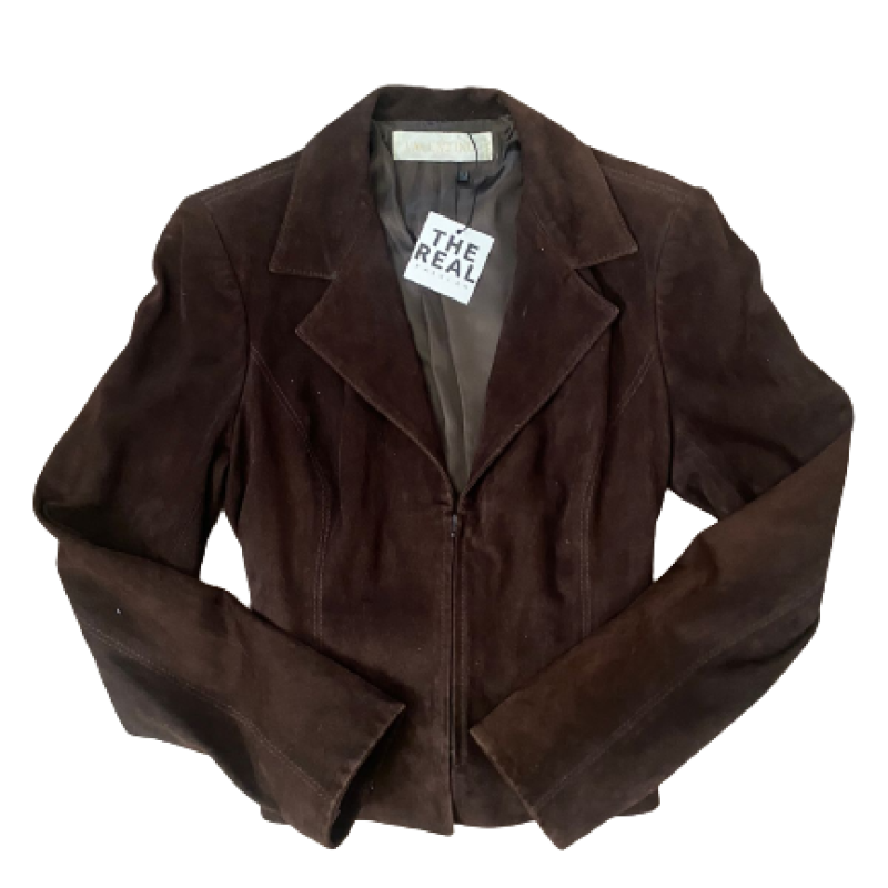 Blazer Valentino Suede Marrom-38