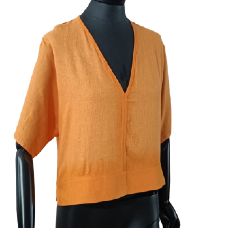 Blusa Cris Barros Laranja - 40 Blusa Cris Barros Laranja - 40