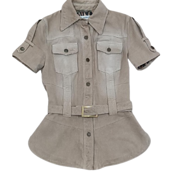 Blusa Dolce & Gabbana Bege - 36 Blusa Dolce & Gabbana Bege - 36