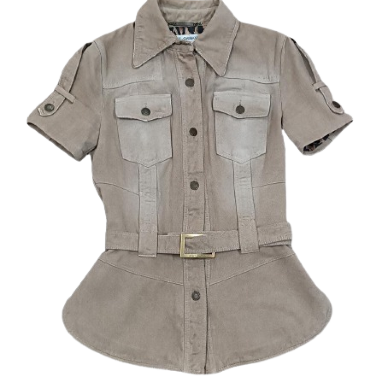 Blusa Dolce & Gabbana Bege - 36 Blusa Dolce & Gabbana Bege - 36