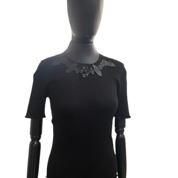 Blusa Fendi Preta -36 Blusa Fendi Preta -36