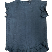 Blusa Isabel Marant Seda Preta-38