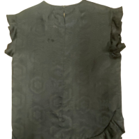 Blusa Isabel Marant Seda Preta-38