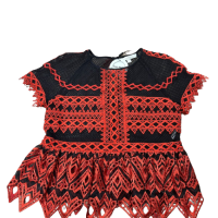Blusa Jonathan Simkhai Renda Vermelho-38