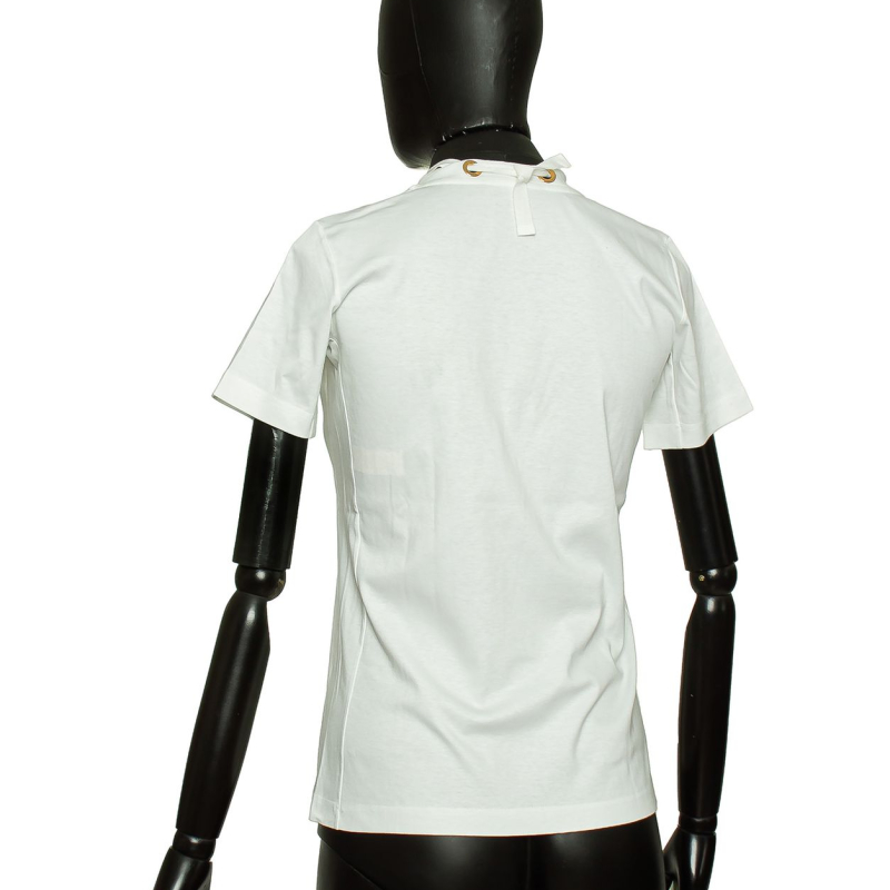 Blusa Louis Vuitton Branca C/ Colar - P