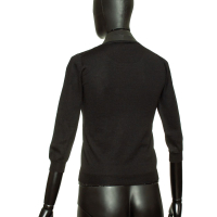 Blusa Prada Preta Manga Longa 36