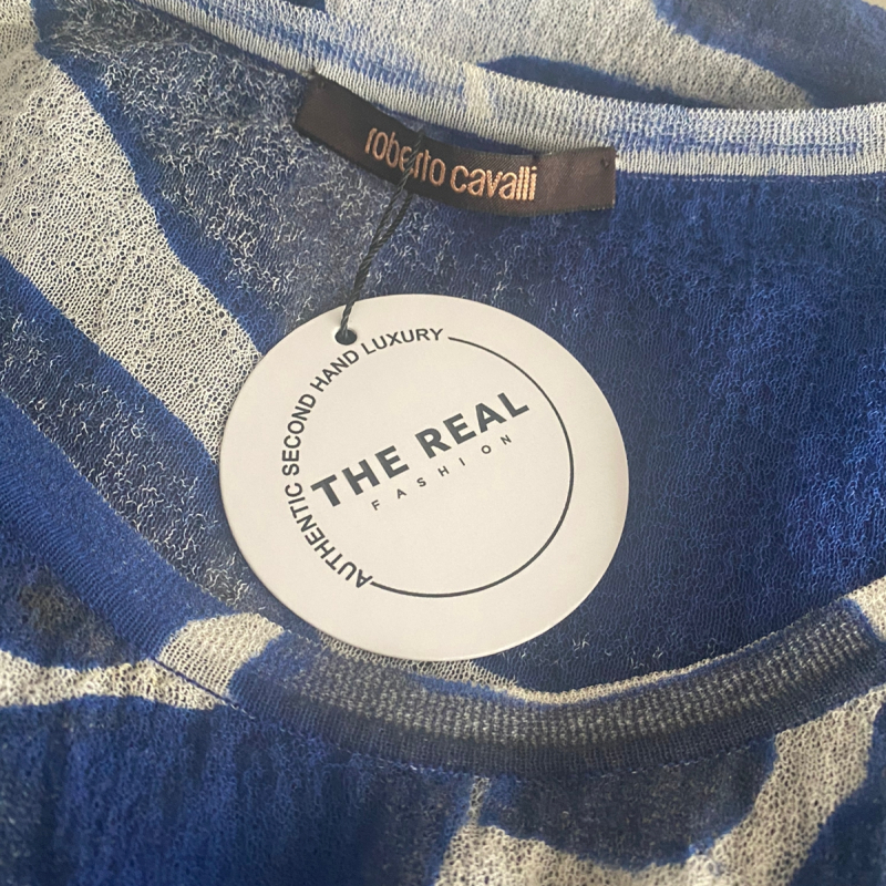 Blusa Roberto Cavalli Azul - 38