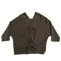 Blusa Sandro Seda Preto-36
