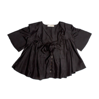Blusa Stella McCartney Seda Preta