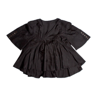 Blusa Stella McCartney Seda Preta