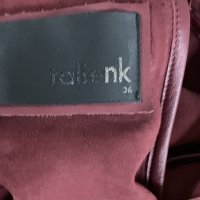 Blusa NK Store TalieNK Couro Marsala