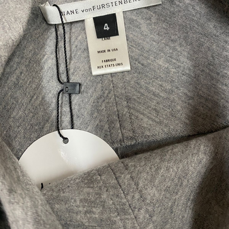 Blusa de Lã Diane van Furstenberg Cinza-36