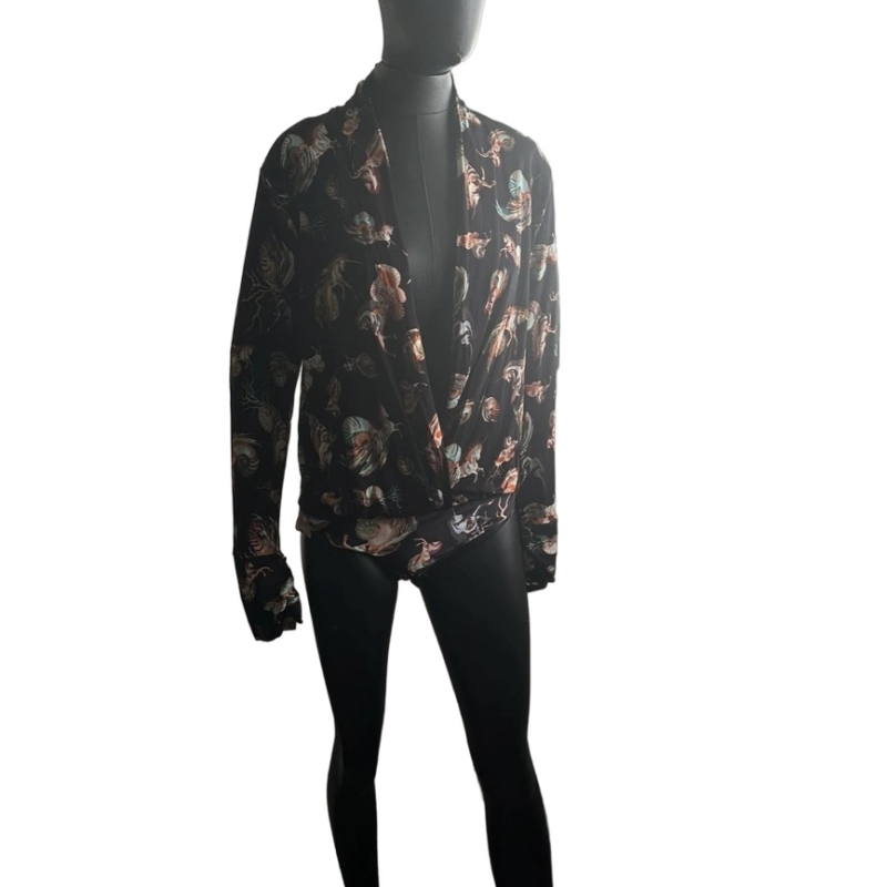 Body Adriana Degreas Estampa Multicolor - Nunca usada-G Body Adriana Degreas Estampa Multicolor - Nunca usada-G