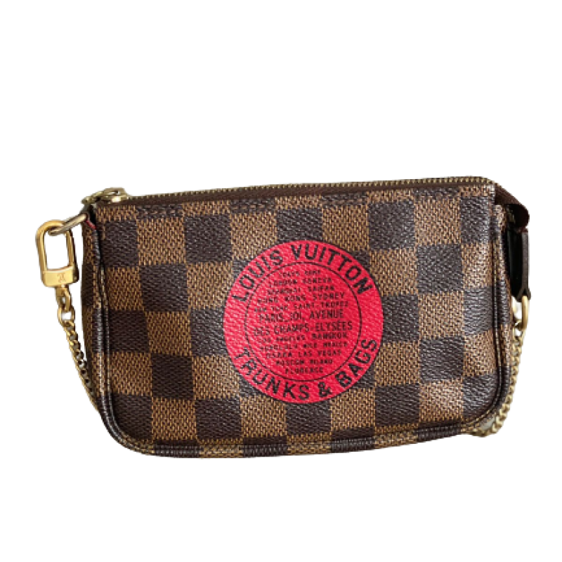 Bolsa Louis Vuitton Mini Pochette Canvas Damier