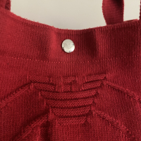 Bolsa Armani Jeans Vermelha Lã