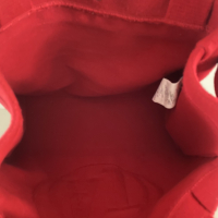 Bolsa Armani Jeans Vermelha Lã
