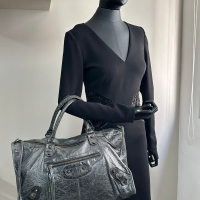 Bolsa Balenciaga City Cinza