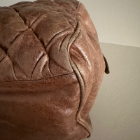 Bolsa Balenciaga Plombe Quilted Chevre Matelasse Marrom