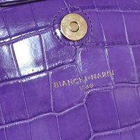 Bolsa Bianchi e Nardi Croco Roxa 