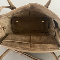 Bolsa Bottega Veneta Arco Suede Caramelo