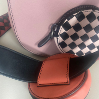 Bolsa Bottega Veneta Checker Luna - Nunca Usada 