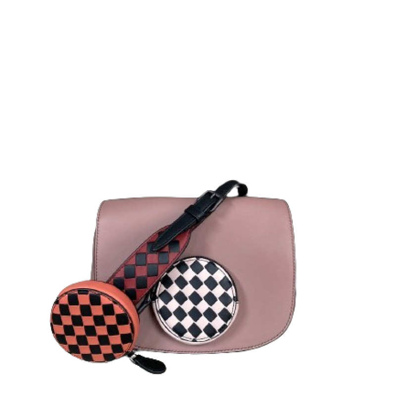 Bolsa Bottega Veneta Checker Luna - Nunca Usada  Bolsa Bottega Veneta Checker Luna - Nunca Usada