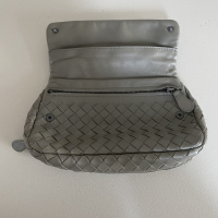 Bolsa Bottega Veneta Disco Cinza