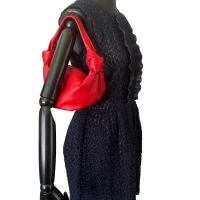 Bolsa Bottega Veneta Double knot Vermelha