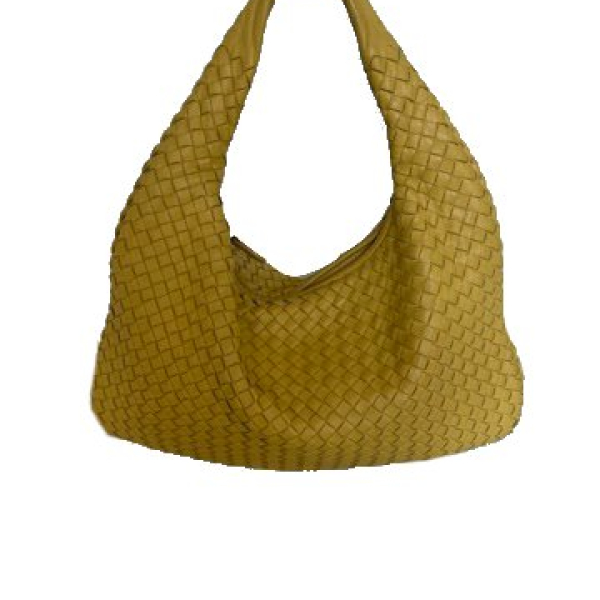 Bolsa Bottega Veneta Intrecciato Amarela
