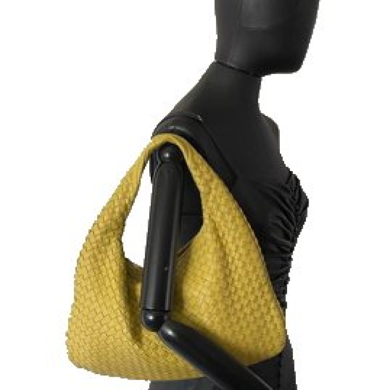 Bolsa Bottega Veneta Intrecciato Amarela