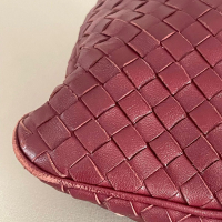 Bolsa Bottega Veneta Intrecciato In Pelle Rosso