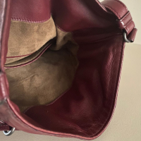 Bolsa Bottega Veneta Intrecciato In Pelle Rosso