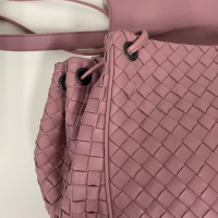 Bolsa Bottega Veneta Intrecciato Messenger Rosa