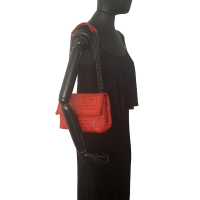 Bolsa Bottega Veneta Intrecciato Olímpia Laranja