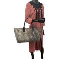 Bolsa Bottega Veneta Intrecciato Pvc Cabat Tote