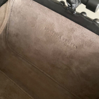 Clutch Bottega Veneta Knot Studded Gunmetal