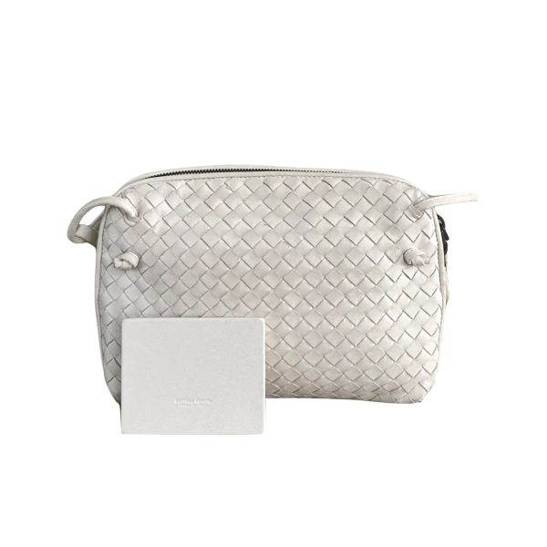 Bolsa Bottega Veneta Nodini Branca