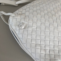 Bolsa Bottega Veneta Nodini Branca