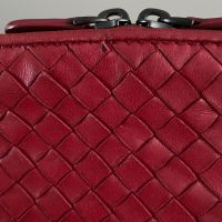 Bolsa Bottega Veneta Nodini Vermelha