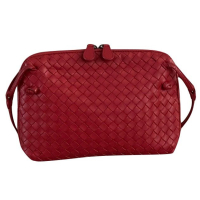 Bolsa Bottega Veneta Nodini Vermelha