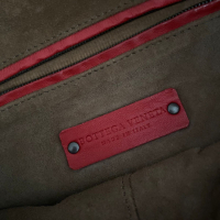 Bolsa Bottega Veneta Nodini Vermelha