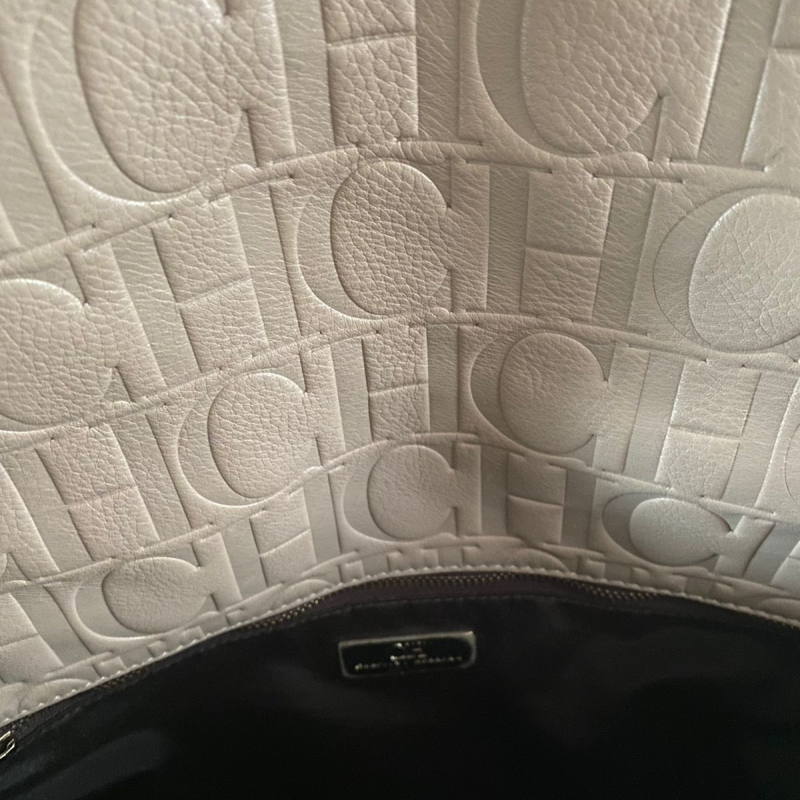 Bolsa Carolina Herrera Flap Shoulder Tricolor