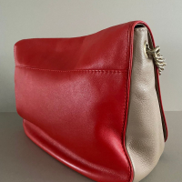 Bolsa Carolina Herrera Flap Shoulder Tricolor