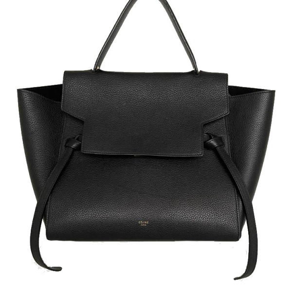 Bolsa Celine Large Belt Couro Preta