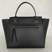 Bolsa Celine Large Belt Couro Preta