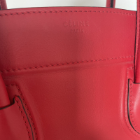 Bolsa Celine Luggage Phantom Medium Vermelha