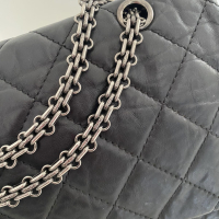 Bolsa Chanel 2.55 Clássica Double Flap Preta